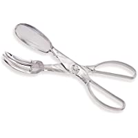 Fackelmann 41812 - Pinzas para Ensalada Transparentes 28-5x6-5cm